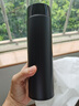 京東京造 保溫杯 水杯男士女兒童咖啡 316L不銹鋼【無(wú)縫內膽】黑500ml 曬單實(shí)拍圖