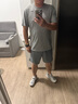 耐克男子速干訓(xùn)練T恤秋季新款針織柔軟官方NIKE DRI-FIT DX0990 063滾動(dòng)灰/銀/調(diào)色/黑 L 曬單實(shí)拍圖