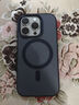 康思琦 高級感碳纖維紋適用蘋果16手機殼IPhone15promax新款凱夫拉防摔保護套14pro全包磁吸殼13小眾男女 凱夫拉【黑色-四宮格碳纖維紋】內(nèi)置磁吸 IPhone 16 Pro 曬單實拍圖