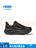 HOKA 新款女款秋季邦代9公路跑步鞋BONDI 9 輕盈舒適透氣緩震 黑色/黑色 39 曬單實(shí)拍圖