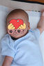 Gap嬰兒2025春季新款純棉暗扣短袖連體衣三件裝兒童裝美版725821 淺藍色組合 59cm /44 亞洲0-3/美碼3-6月 曬單實拍圖