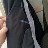 羅蒙西服套裝男士商務(wù)修身西裝男職業(yè)正裝小西服新郎伴郎結(jié)婚禮服外套 黑色雙扣【西服+西褲+襯衫】 XL /175【115-130斤】+7件禮品 曬單實(shí)拍圖