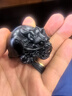 梵心閣 印度小葉紫檀高油密老料手把件小擺件貔貅生日禮物本命 龍龜 曬單實(shí)拍圖