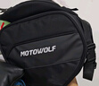 摩多狼（MOTOWOLF）踏板摩托車油箱包大容量摩旅機(jī)車防水包背包手提彎梁車騎士前踏包 曬單實(shí)拍圖