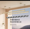 卡貝免打孔伸縮桿晾衣桿不銹鋼陽臺掛衣橫桿撐桿窗簾桿衛(wèi)生間浴簾桿 曬單實拍圖