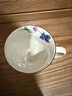 MOKUSHIN日本ceramic和藍(lán)馬克杯彩色花卉水杯美濃燒清新陶瓷茶杯咖啡杯 花水彩藍(lán)馬克杯【德邦快遞】 曬單實(shí)拍圖