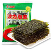 波力海苔片 休閑零食 即食紫菜 原味罐裝兒童拌飯150g 約150小包 曬單實(shí)拍圖