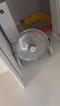皓彩（haoluck） 工業(yè)風扇趴地扇家用強力電風扇落地扇大功率工廠車間工地商用臺式坐地爬地扇大風風扇落地電風扇 銀色16寸四檔風力 銅線電機 鋁葉 2.5米電源線 曬單實拍圖