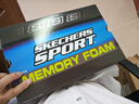 斯凱奇（Skechers）輕奇系列|跑步鞋夏季男款透氣厚底運動休閑鞋網(wǎng)面跑步鞋894220 全黑色/BBK 42 曬單實拍圖