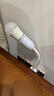 飛利浦（PHILIPS） led節(jié)能燈泡插座燈泡床頭燈插電帶開關(guān)可調(diào)角度超亮小夜燈插頭燈 5w燈泡+送萬向開關(guān)燈頭 白光6500K 二插 曬單實(shí)拍圖