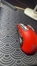 多彩（Delux）M900mini無線鼠標(biāo)游戲電競辦公鼠標(biāo)有線3395/3950超輕量化人體工學(xué)右手通用型 Pro+【3395+標(biāo)配1K接收器】紅色 曬單實拍圖