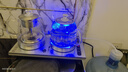 豐谷全自動(dòng)上水電熱水壺 茶臺(tái)燒水壺 家用辦公嵌入式茶桌茶幾一體機(jī)茶具電茶爐套裝 1L （37*20cm）底部上水銀色-蒸茶款 曬單實(shí)拍圖