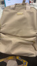 新秀麗（Samsonite）【娜扎同款】時尚女包女士雙肩包藝術(shù)聯(lián)名款NO0象牙白 畢業(yè)旅行 曬單實拍圖