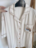 靜韻【深睡衣70】超柔軟涼感型睡衣女夏季短袖熊貓情侶家居服套裝男 曬單實(shí)拍圖