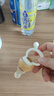 albo咬咬袋嬰兒吃水果神器咬咬樂(lè)寶寶安撫牙膠可推進(jìn)式果蔬輔食器 曬單實(shí)拍圖
