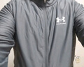 安德瑪（UNDERARMOUR）秋冬Challenger Track男子足球運動外套1379494 黑色001 L 曬單實拍圖