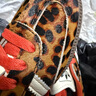 阿迪達(dá)斯Adidas Samba OG 經(jīng)典豹紋低幫休閑德訓(xùn)板鞋 JI2734 36 曬單實拍圖