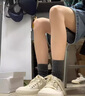 小回力家厚底小白鞋女2025春秋新款小個子百搭增高休閑板鞋大頭面包鞋單鞋 米白色 38 曬單實(shí)拍圖