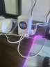 公牛防雷抗電涌排插插座插排轉換器高端大功率電源家用接插線板電競充電站延長線3米拖線板開關3C認證 【數(shù)顯屏幕+防雷抗電涌】6位總控-1.8米 曬單實拍圖