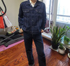 Levi's李維斯情侶同款美式經(jīng)典復(fù)古休閑時尚潮牌修身牛仔夾克外套 墨藍色 L 曬單實拍圖