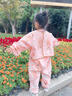 獺惠爬行罩衣寶寶爬行服幼兒四季嬰兒兒童連體畫畫防臟戶外全身衣 安哥拉兔-80碼(適合76-82cm) 曬單實(shí)拍圖