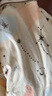 貓人（MiiOW）防螨抗菌純棉女士睡衣女月子服孕婦可哺乳家居服杏色L 曬單實拍圖