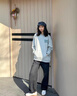 ZUOSAISI品牌小白鞋女厚底百搭輕便休閑鞋女2025秋季新品女鞋真皮鞋子女 米白 34 曬單實拍圖