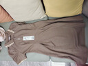 森馬（Semir）連衣裙女收腰修身顯瘦chic復古夏季撞色polo領(lǐng)短裙學(xué)院運動(dòng)風(fēng) 咖啡50892 S 155/80A 曬單實(shí)拍圖