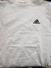 阿迪達斯（adidas）官方短袖男裝 夏季新款運動(dòng)服訓練健身舒適透氣半袖五分袖T恤男子 IC9336/白色 M 曬單實(shí)拍圖