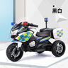 小樂(lè )狗兒童電動(dòng)車(chē)摩托車(chē)警車(chē)玩具車(chē)可坐人電瓶充電三輪車(chē)寶寶男孩遙控 綠色警車(chē)6v7早教-雙驅 曬單實(shí)拍圖