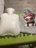 南極人注水熱水袋pvc暖水袋加厚防爆可拆洗灌水保溫暖手暖寶寶1000ml 曬單實(shí)拍圖