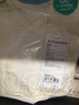 全棉時(shí)代新生嬰兒睡衣春夏滿月寶寶和尚服連體衣服和袍 不梨不棄 59碼 曬單實(shí)拍圖