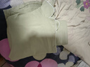 家樂芬[萊卡棉]睡衣女士夏季純棉短袖長褲家居服夏天薄款夏款加大碼套裝 965147薄荷綠 L 碼 （體重110-125斤) 曬單實(shí)拍圖