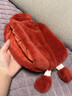 暢印可愛(ài)蘋(píng)果熱水袋注水加厚保暖毛絨暖手寶女生暖寶寶宿舍冬季暖水袋 紅蘋(píng)果 曬單實(shí)拍圖