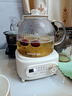 九陽（Joyoung）凈萃全玻璃0膠水養(yǎng)生壺  辦公室多功能煮茶器花茶壺 燒水壺恒溫電熱水壺 24h預(yù)約保溫 1L WY107 曬單實(shí)拍圖