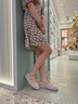 妙麗（Millies）品牌輕奢平底瑪麗珍鞋網(wǎng)紗透氣休閑女鞋2025夏季新款百搭舒適單鞋 米色 38 (240mm)  標(biāo)準(zhǔn)碼 曬單實(shí)拍圖
