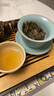 兮元記天青汝窯三才蓋碗茶杯單個(gè)高檔防燙大號帶蓋泡茶碗三件套茶具套裝 天青汝窯元寶蓋碗 曬單實(shí)拍圖