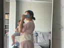 安迪蘭嬰兒腰凳背帶寶寶多功能抱抱托輕便四季兩用抱娃神器【霜金白】 曬單實(shí)拍圖