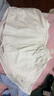 小野和子蓬蓬裙女夏季半身裙瑜伽A字裙休閑短裙 云紗白 L 曬單實(shí)拍圖