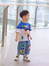 G.DUCKKIDS哪吒衣服男童夏季套裝哪吒兒童服裝男寶寶短袖運(yùn)動(dòng)服夏裝中小童裝 紅色 120 尺碼5~6歲【110-120cm】 曬單實(shí)拍圖