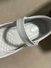 緋櫻爆米花護士鞋夏季款白色牛皮女孕婦媽媽鞋軟底透氣防滑單鞋BT2603 白色 37 (235mm) 標準尺碼 曬單實(shí)拍圖