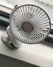卡培登6寸USB小風(fēng)扇/電風(fēng)扇桌面/小電扇/小臺(tái)扇便攜迷你手持夾子睡眠小風(fēng)扇辦公室宿舍桌面戶外可用 白色 曬單實(shí)拍圖