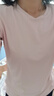 迪卡儂訓(xùn)練防曬打底衣長(zhǎng)袖健身跑步運(yùn)動(dòng)服T恤上衣RUNW柔霧粉XS-4392881 曬單實(shí)拍圖