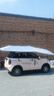 邁牛（MAINIU）汽車遮陽傘全自動移動車篷夏季防曬車頂折疊遮陽棚全遮蓋汽車車篷 4.2米半自動銀色 曬單實拍圖
