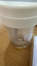 ins風(fēng)爆款新品卡通可愛咖啡玻璃杯雙飲吸管牛奶杯高顏值玻璃杯 玉桂狗貼紙 300ml 1只 曬單實拍圖
