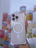 雅思戀 糖果撞色磁吸適用蘋果16promax手機殼新款透明iphone15pro四角防摔氣囊防摔鏡頭全包13高級感 【典雅白-磁吸】撞色四角氣囊*超強防摔 iPhone 14 Pro Max 曬單實拍圖