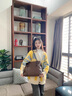 酷奇鳥輕奢包包女大容量托特包女士手提單肩包送女友老婆生日情人節(jié)禮物 咖啡 曬單實(shí)拍圖