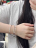 COISE 三生三世銀手鐲999足銀鐲子鈴鐺手鐲時(shí)尚飾品中秋禮物送女友三生三世鈴鐺手鐲-58mm 送證書(shū) 曬單實(shí)拍圖