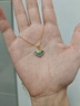 周六福流星扇黃金項鏈女足金吊墜七夕禮物計價A069667 約3.1g 40+5cm 曬單實拍圖