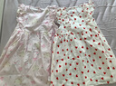 貝瑞加（Babyprints）女童連衣裙夏季純棉公主裙小女孩甜美背心裙生日禮服裙子 愛心110 曬單實拍圖